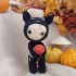 Miku, le petit chat d'Halloween : patron au crochet PDF